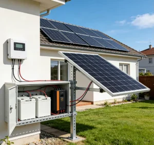 Weatherproof 600W Solar System with 250Ah Gel Battery Durable Solar Panel Kit for Garden Shed & Marine Use