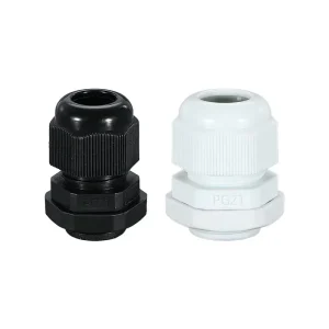 White Grey Black PA Nylon PP Cable Gland IP68 Protection M20 (6 12)mm High Low Voltage CE Approved Solar Box Waterproof
