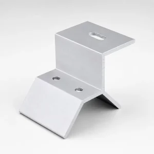 Wind Resistant 40m/s Adjustable High Strength Aluminum Anodized Surface Solar Mounting Clamp for Solar System Mounting