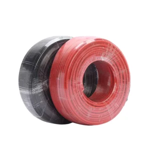 XLPE护套太阳能电缆4mm²/6mm²/10mm²面板专用连接线PV1-F光伏直流太阳能电缆用于电站