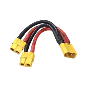XT60 Male Female High Current 60A Peak Parallel Extension Cable for LiPo Battery ESC Home Appliance Drone RC Models Motorcycles