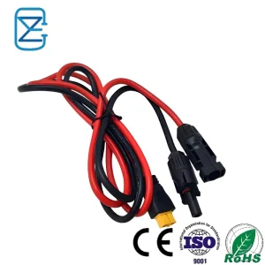 防水 XT60 SAE 太阳能电缆 12V/24V 重型延长线束，适用于房车、船用离网太阳能电池板