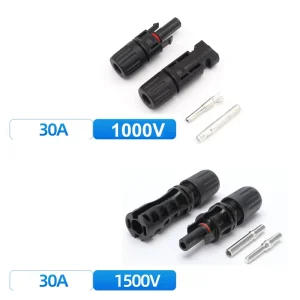 Y T 分支太阳能连接器 ABS 公母 DC 适配器，用于光伏系统太阳能电池板电缆连接器