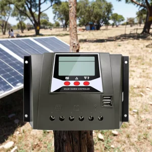 YH-WP 40A PWM Solar Charge Controller, 12V/24V/36V/48V Auto Voltage, LCD, 960W/1920W Max PV Power, RoHS