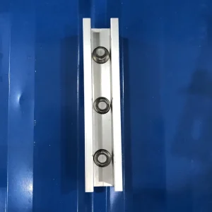 YZR 04 PV Module Solar Mounting System Trapezoidal Metal Roof Railless Mini Rail Solution AL6005 T5 Anodized