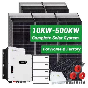Yangyi High Quality 50KW 100KW 500KW IP65 Stackable CAN Solar Energy System Whole Set LiFePO4 Solar System Solution