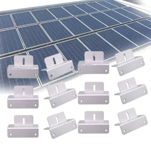 Z Type Solar Panel Mounting Bracket for RV, Boat, and Off Grid Use