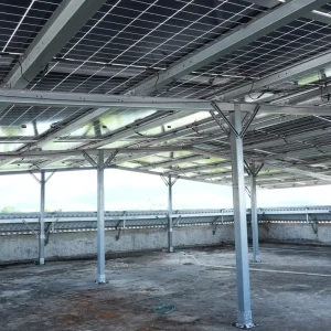 ZAM BIPV Solar Mounting System Modular Prefabricated Waterproof Anti Corrosion No Welding Quick Assembly for Rooftop Projects