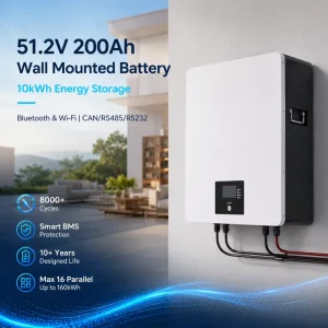 ZTGF 10kw Powerwall 10Kwh Solar Home Energy Storage System 48V Solar Lithium Battery Pack 48V 200Ah LiFePO4 Battery Pack