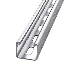 Zinc Aluminum Magnesium C Channel Steel Hot-Dip Galvanized Solar Mounting Bracket Purlin Photovoltaic Wind Load