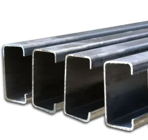 Zinc Aluminum Magnesium C Purlin Solar Panel Racking System Corrosion-Resistant No Drill