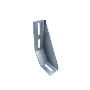 Zinc Plated Carbon Steel Floor Mount Bracket for 4545 Series 10mm Slot Aluminum Profile