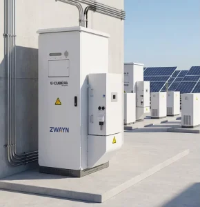 Zwayn LiFePO4 Solar Power Container Battery 96KWh Energy Storage System G CUBE 96 on Grid off Grid