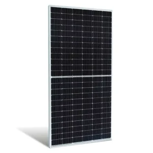 高输出单晶太阳能电池板，具有稳定的电气性能，适用于专业太阳能系统安装太阳能电池板