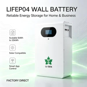 off Grid Floor Standing Lithium Ion LiFePO4 Battery Powerwall All in One Bess for Residential Energy Storage Solar System