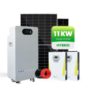 off Grid Split IP65 Complete Solar System 6.2kW 11kW 16-32kWh All-in-One Inverter Battery Storage System