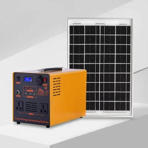 solar energy storage system power outage emergency lighting portable power source mobile small power station generator